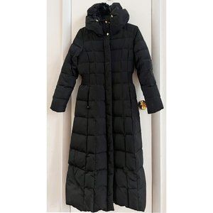 Cole Haan puffer coat, zipped inner vest, hooded, size S